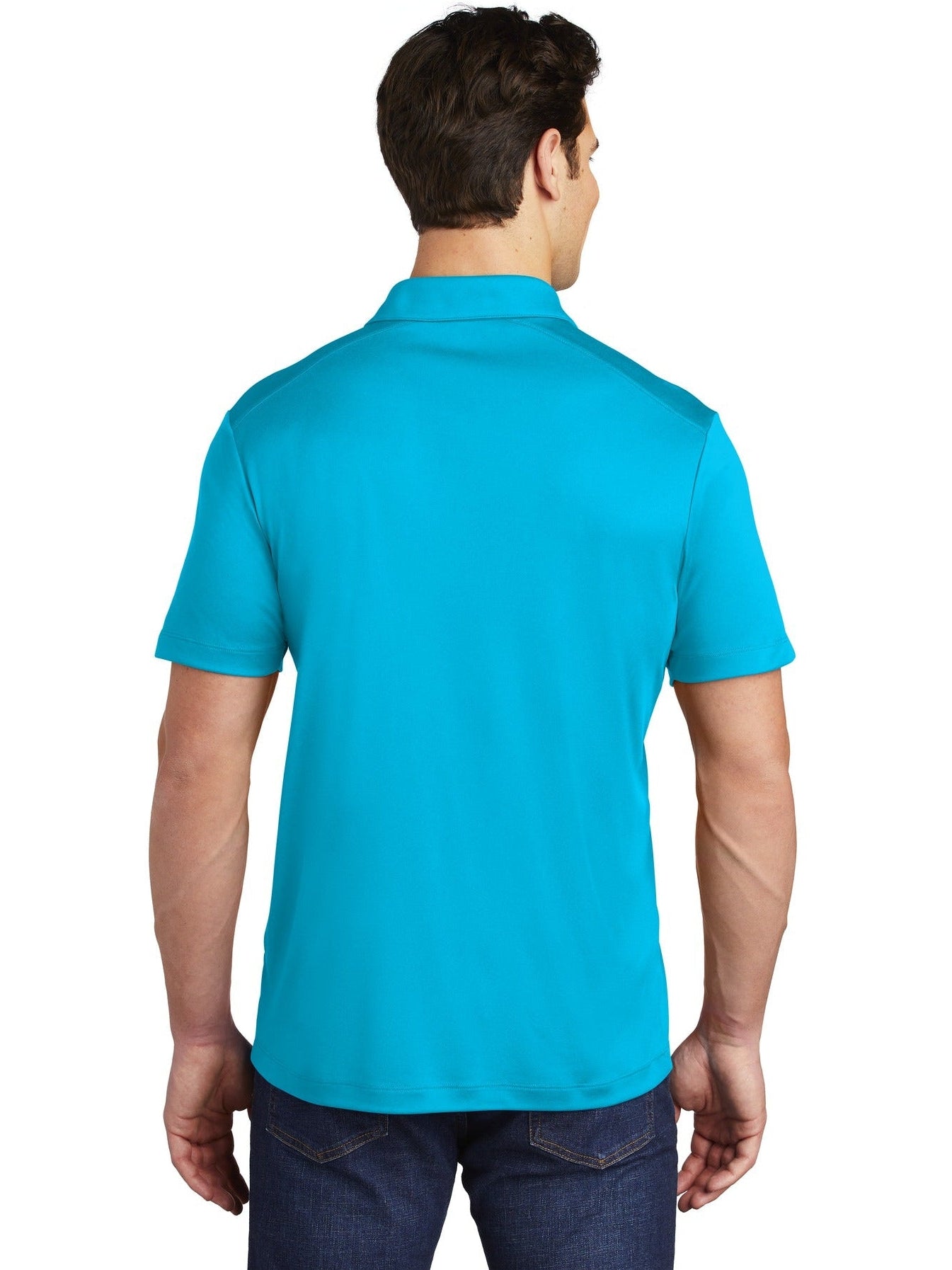 no-logo Sport-Tek Posi-UV Pro Polo-Regular-Sport-Tek-Thread Logic