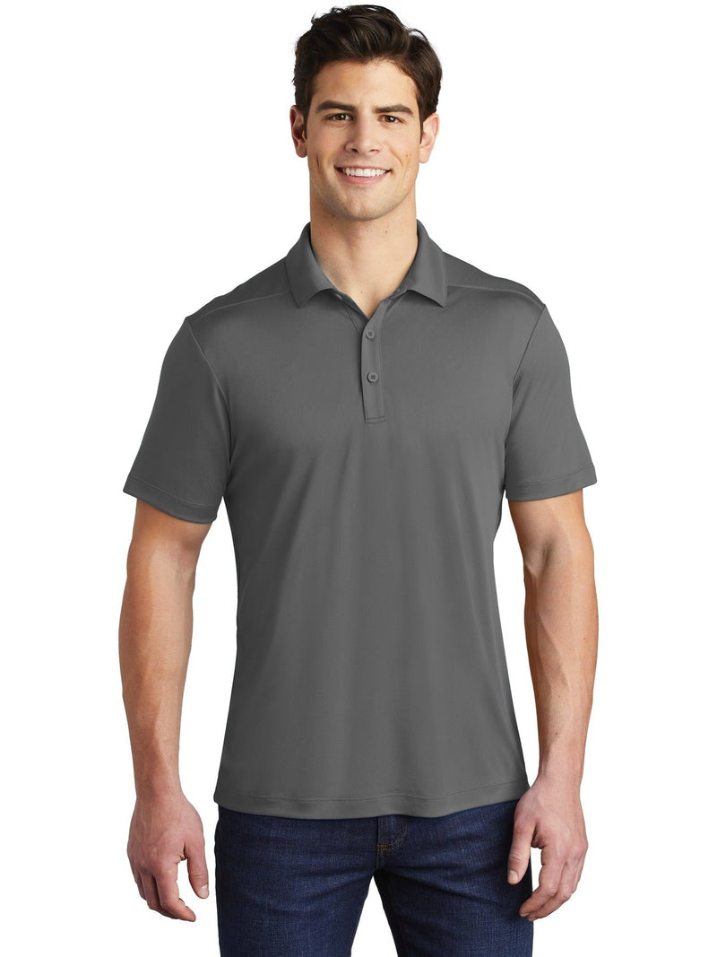  Sport-Tek Posi-UV Pro Polo-Regular-Sport-Tek-Dark Smoke Grey-S-Thread Logic