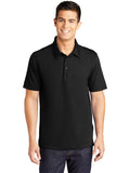  Sport-Tek PosiCharge Active Textured Polo-Active-Sport-Tek-Black-S-Thread Logic