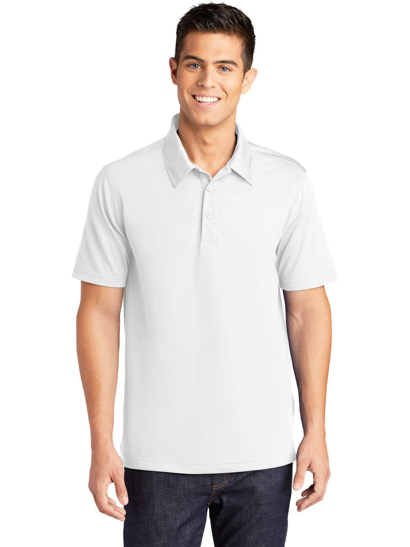  Sport-Tek PosiCharge Active Textured Polo-Active-Sport-Tek-White-S-Thread Logic