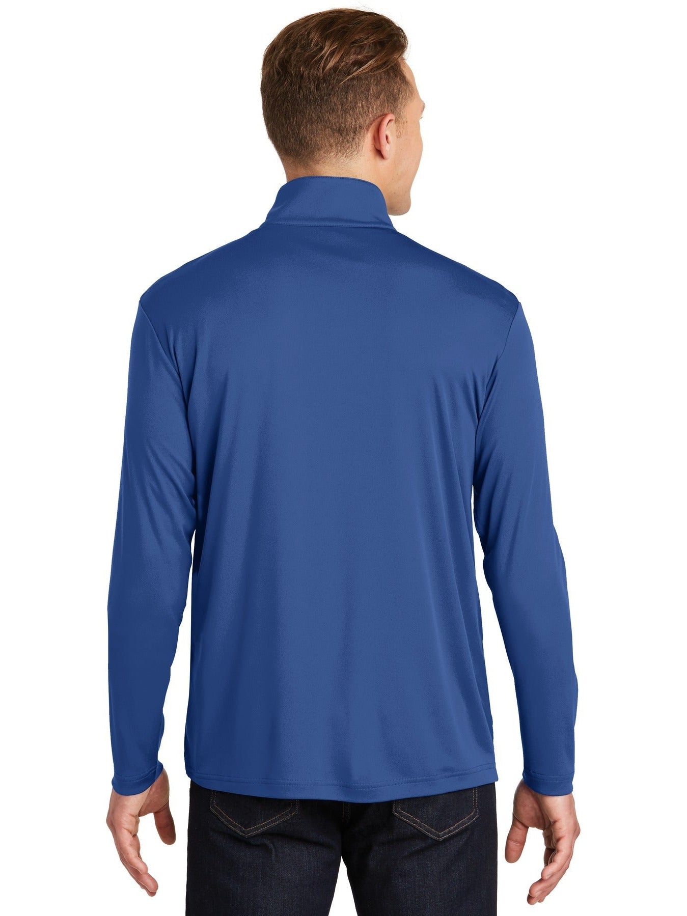 Sport Tek ST357 Quarter-Zip Pullover with Custom Embroidery