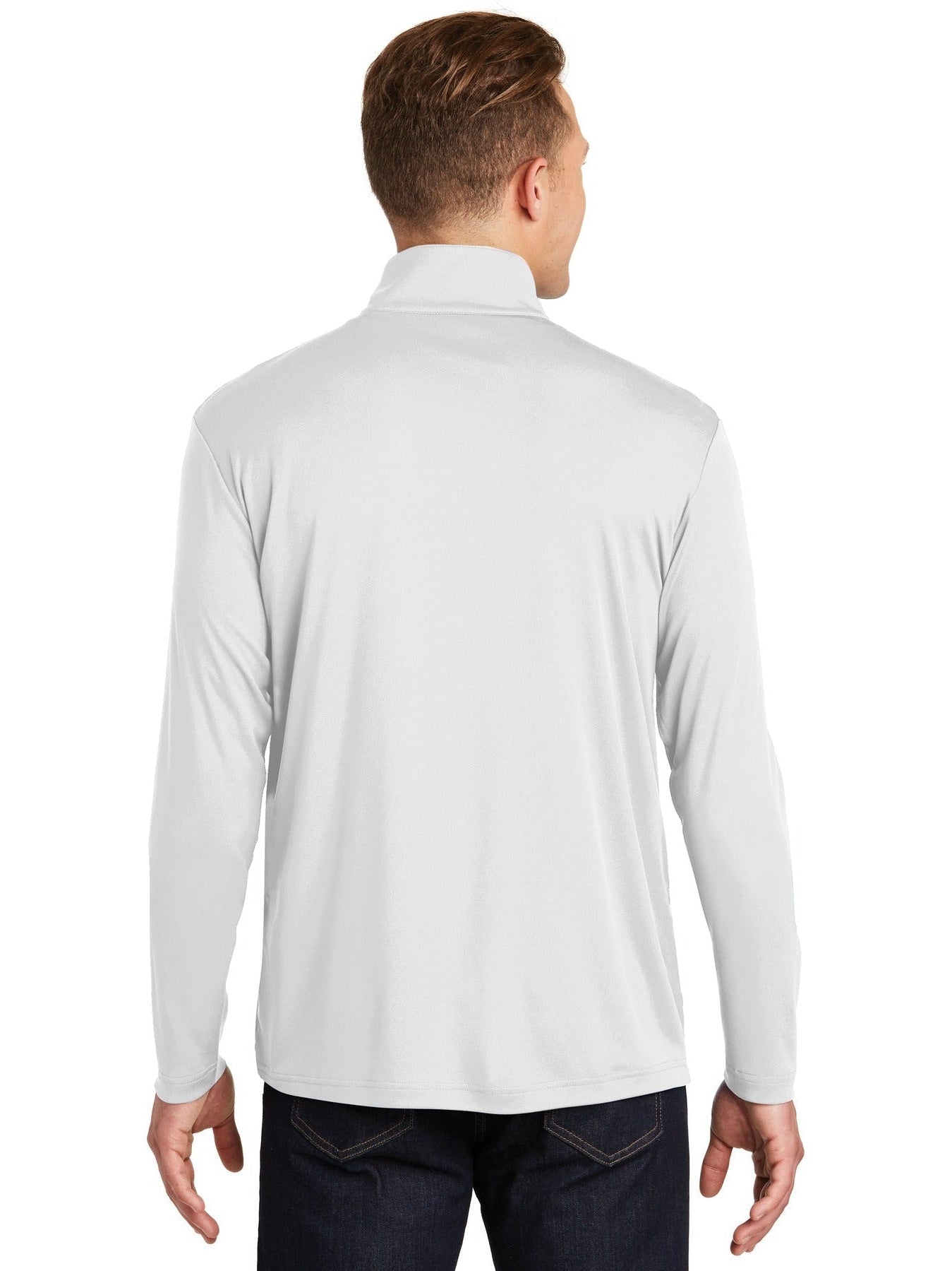 Sport Tek ST357 Quarter-Zip Pullover with Custom Embroidery