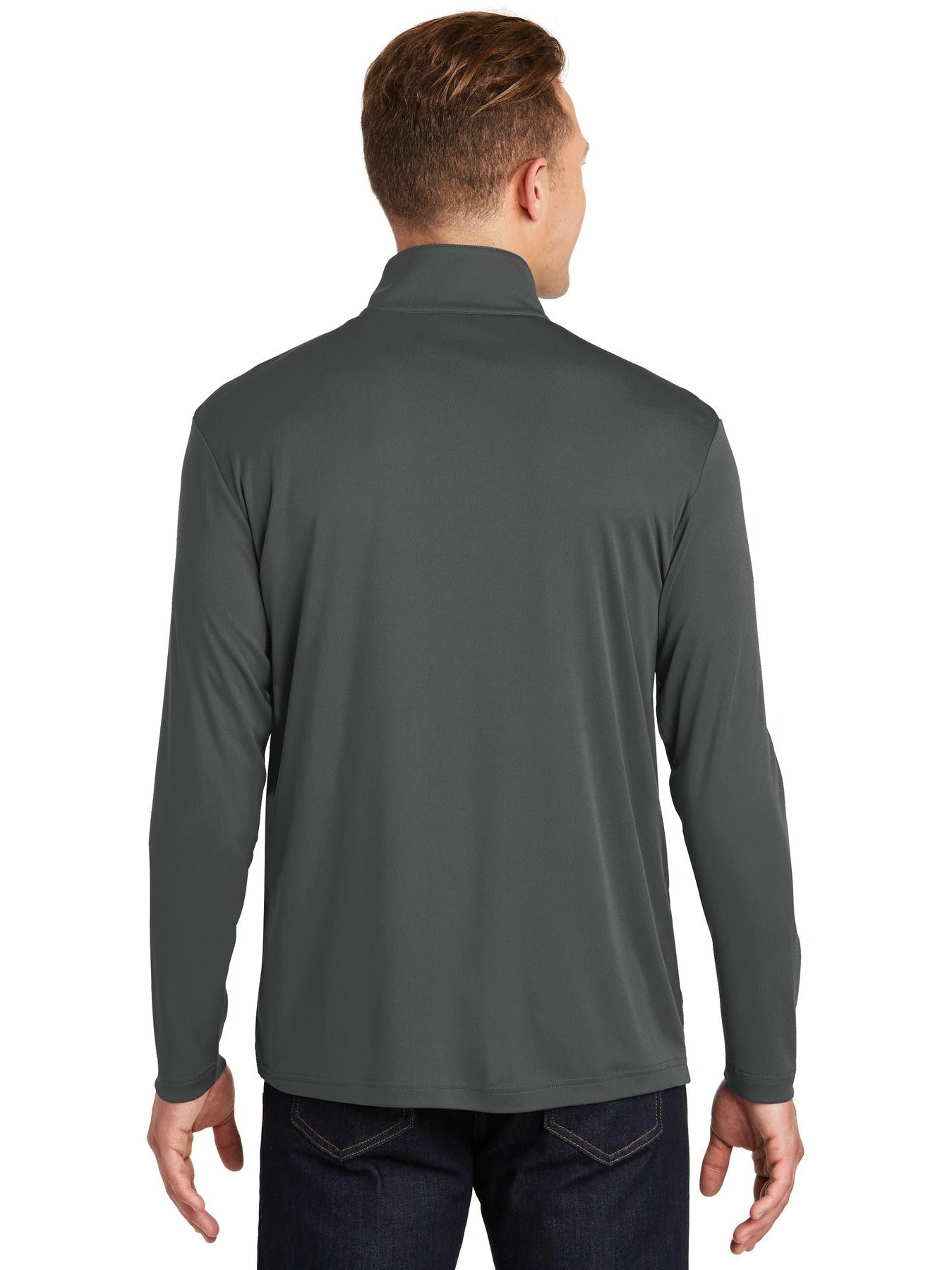 Sport Tek ST357 Quarter-Zip Pullover with Custom Embroidery