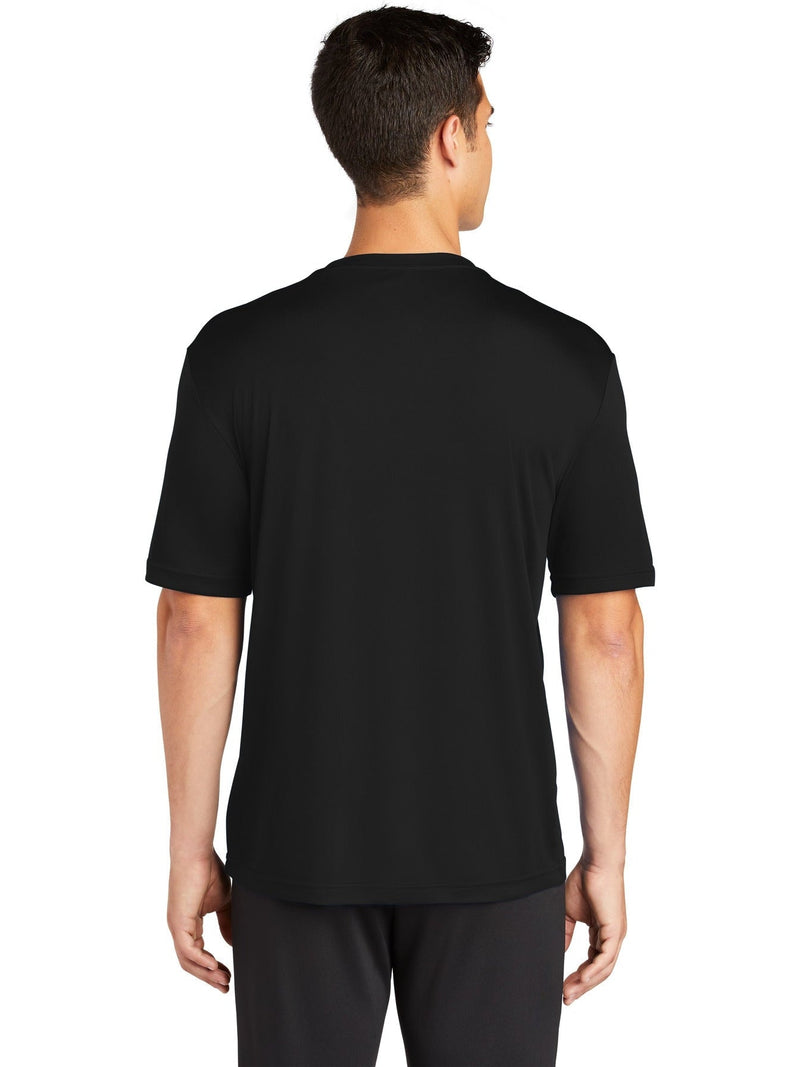 GymX Dri-Fit Men's T Shirt Shield Back Print – Black - Sidanvick