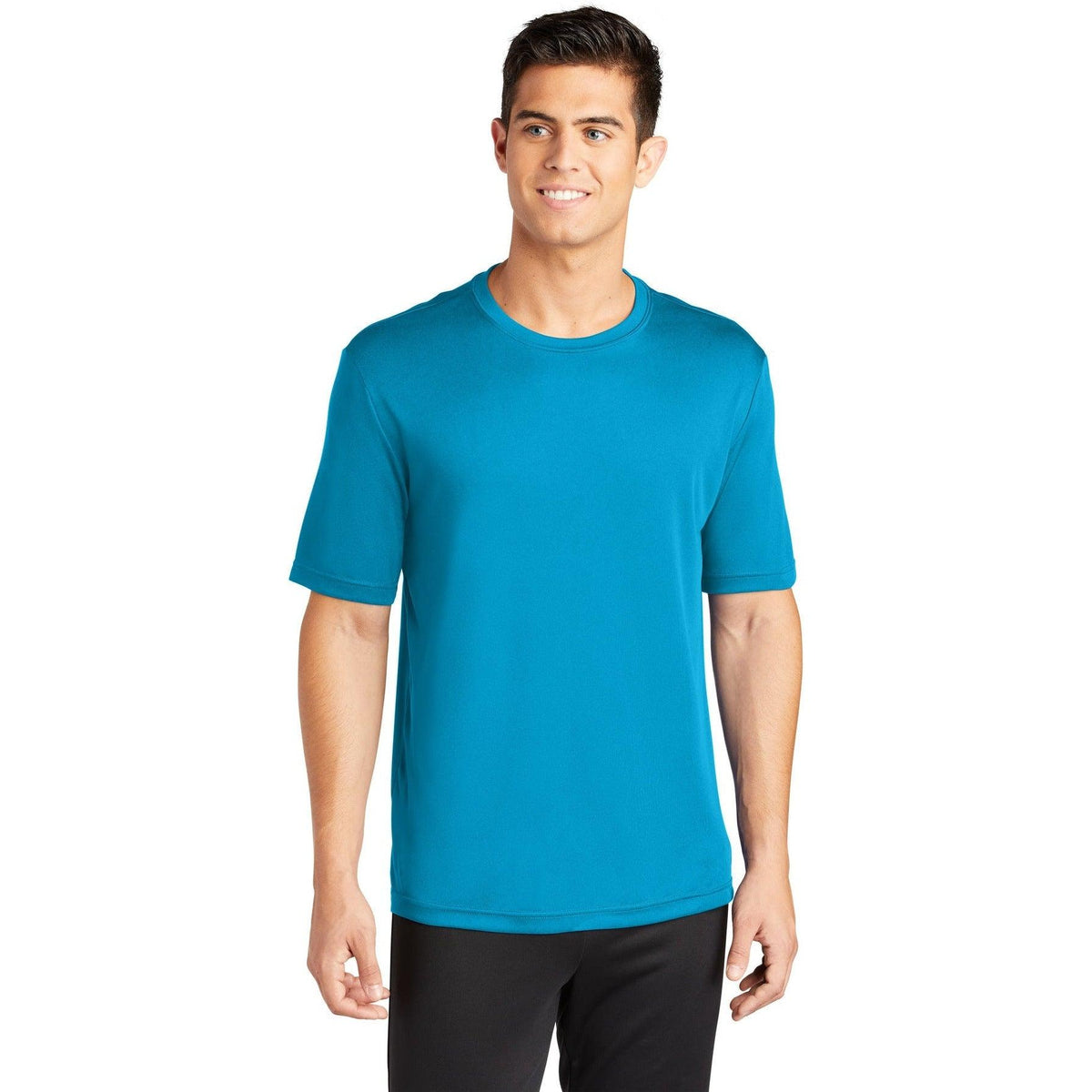 no-logo Sport-Tek PosiCharge Competitor Tee-Polos-Sport-Tek-Atomic Blue-S-Thread Logic