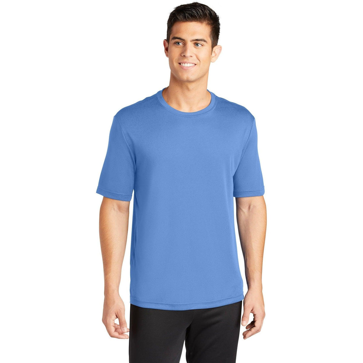 no-logo Sport-Tek PosiCharge Competitor Tee-Polos-Sport-Tek-Carolina Blue-S-Thread Logic