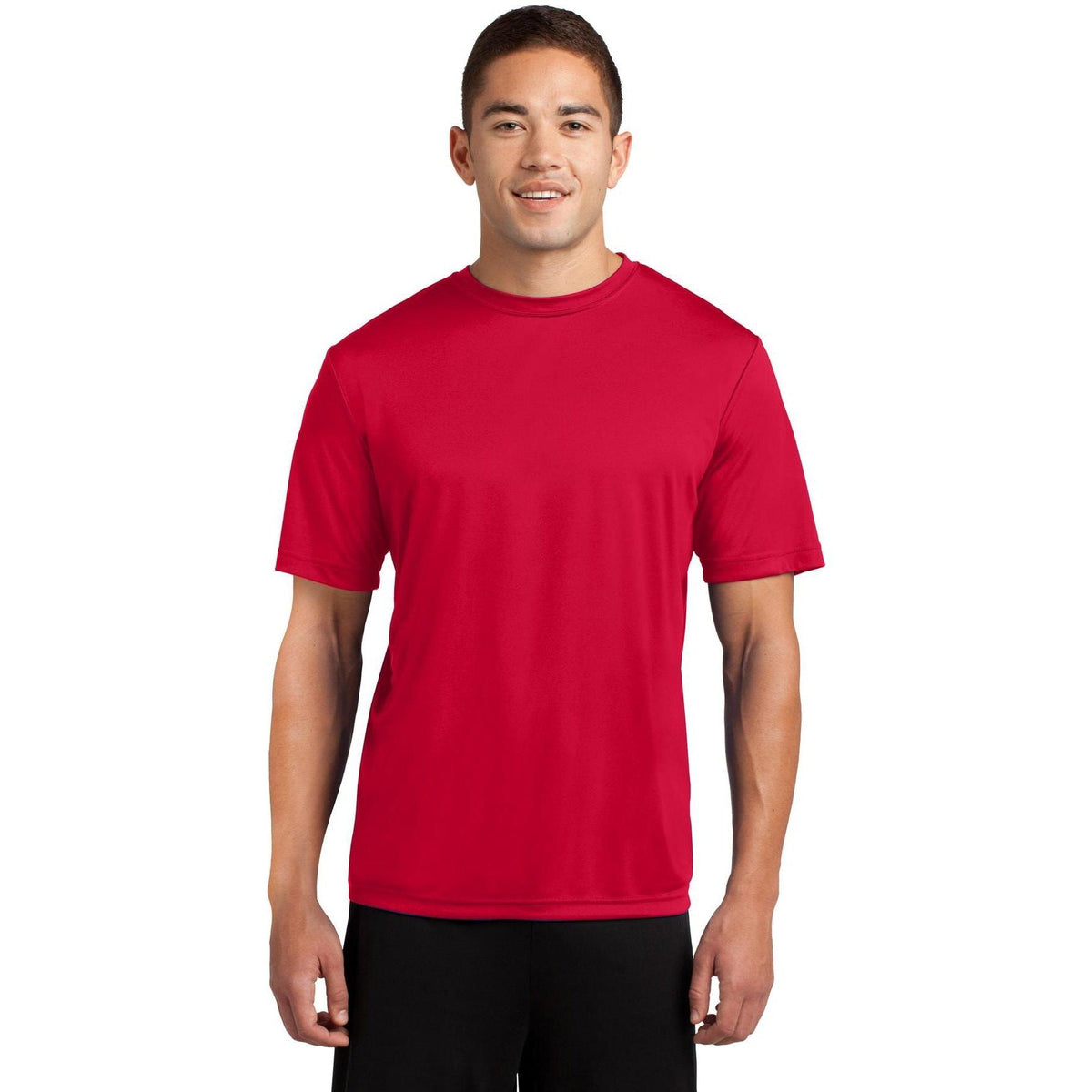 no-logo Sport-Tek PosiCharge Competitor Tee-Polos-Sport-Tek-True Red-S-Thread Logic