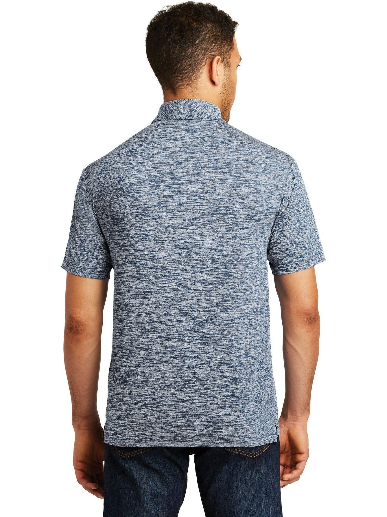 no-logo Sport-Tek PosiCharge Electric Heather Polo-Regular-Sport-Tek-Thread Logic