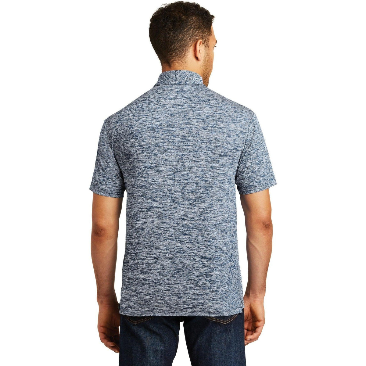 no-logo Sport-Tek PosiCharge Electric Heather Polo-Regular-Sport-Tek-Thread Logic