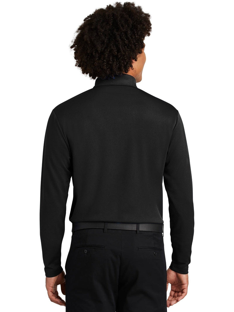 no-logo Sport-Tek PosiCharge RacerMesh Long Sleeve Polo-Regular-Sport-Tek-Thread Logic