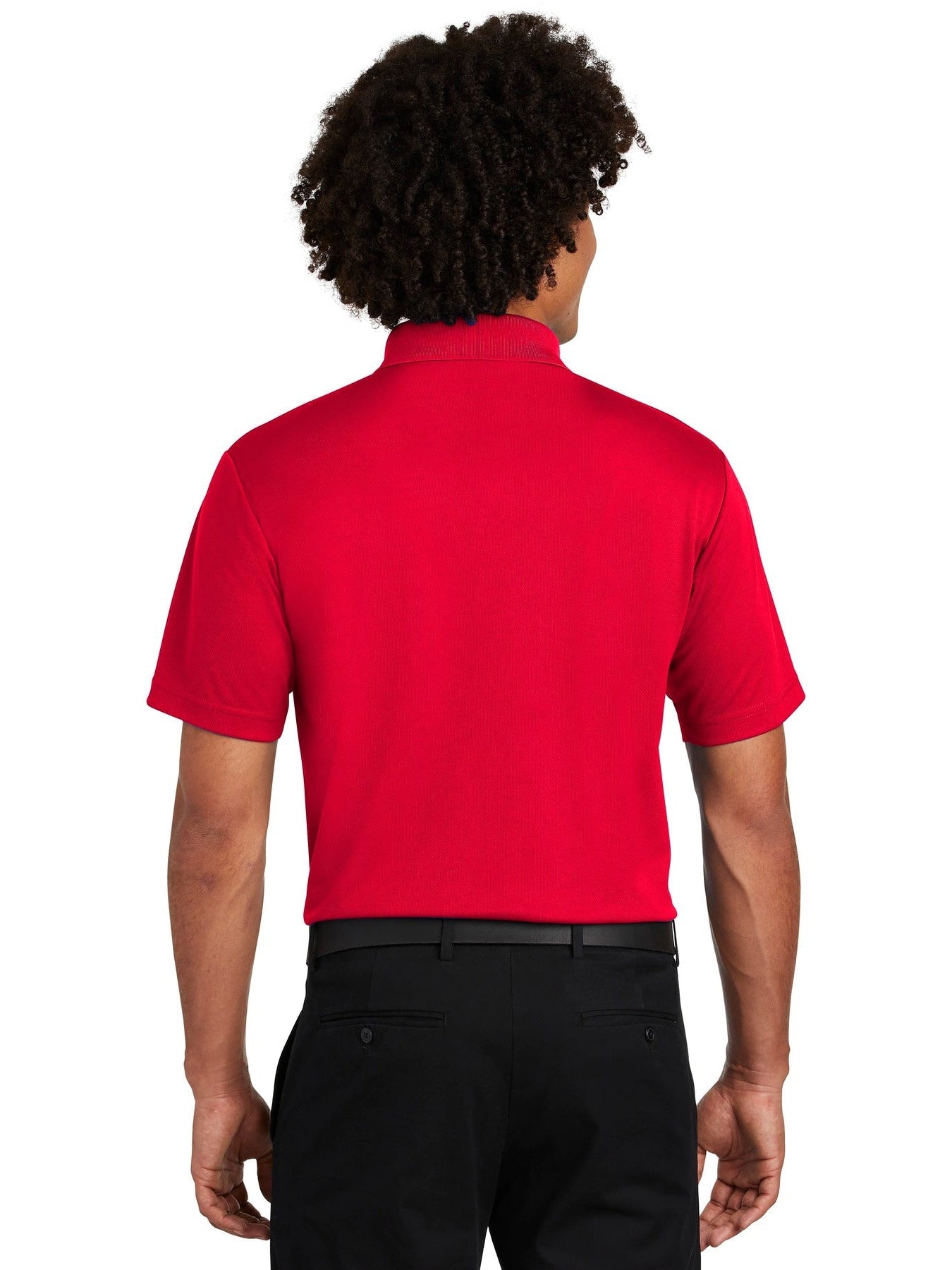 no-logo Sport-Tek PosiCharge RacerMesh Pocket Polo-Regular-Sport-Tek-Thread Logic