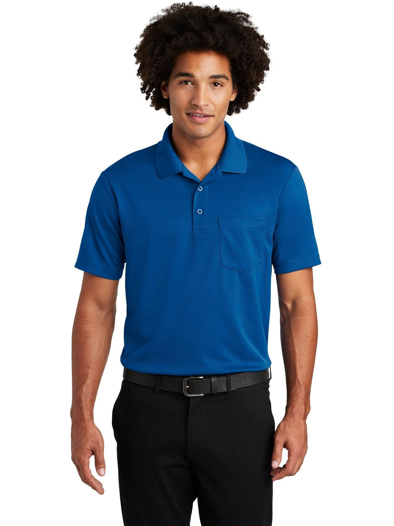  Sport-Tek PosiCharge RacerMesh Pocket Polo-Regular-Sport-Tek-True Royal-S-Thread Logic