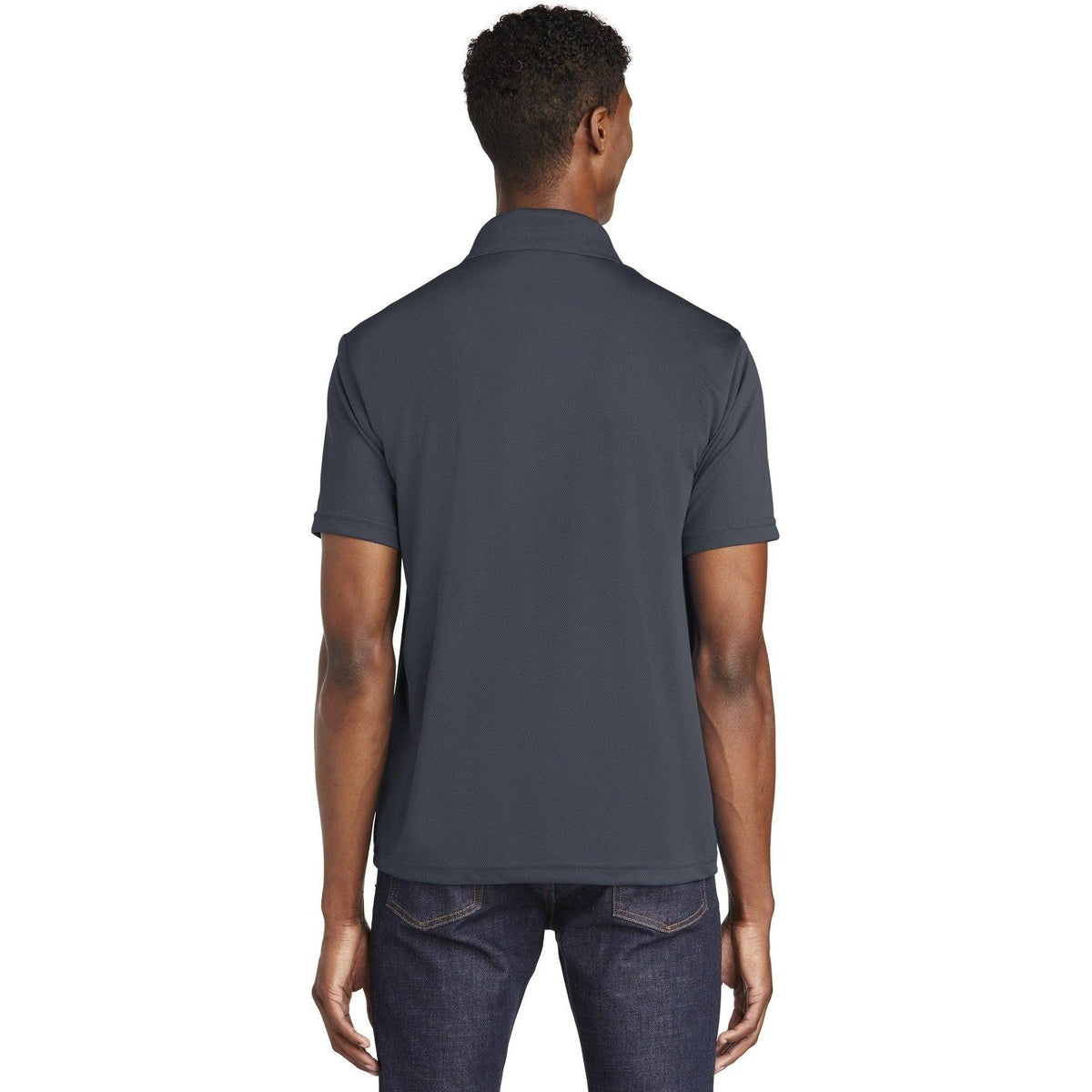 no-logo Sport-Tek PosiCharge RacerMesh Polo-Regular-Sport-Tek-Thread Logic