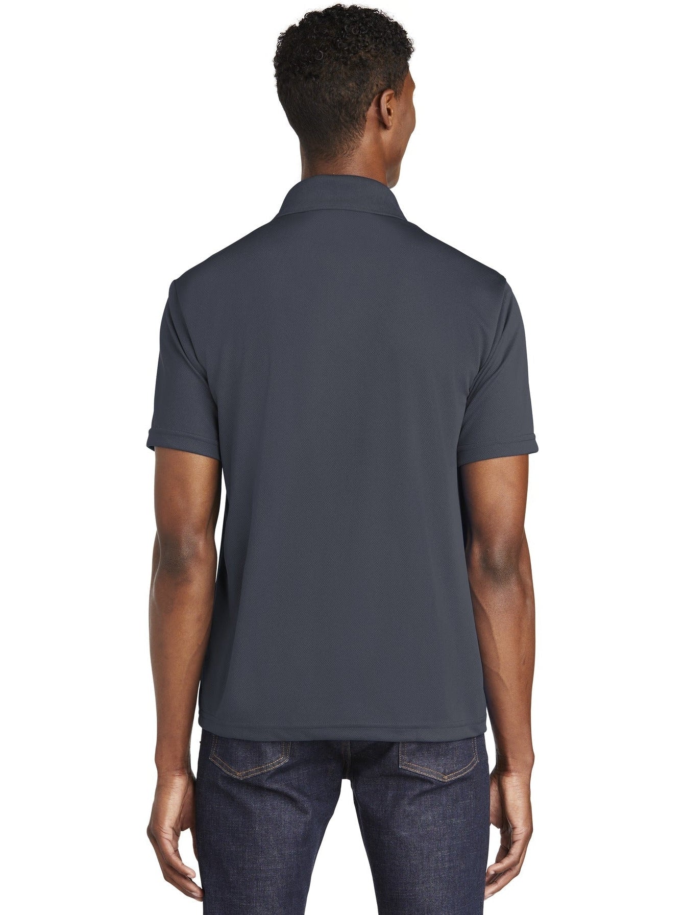 no-logo Sport-Tek PosiCharge RacerMesh Polo-Regular-Sport-Tek-Thread Logic