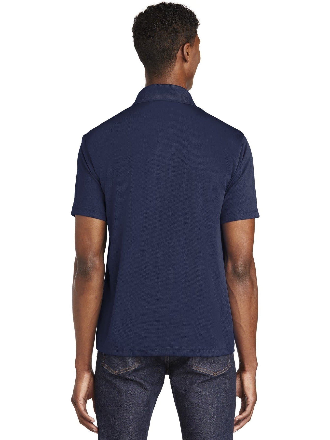 no-logo Sport-Tek PosiCharge RacerMesh Polo-Regular-Sport-Tek-Thread Logic
