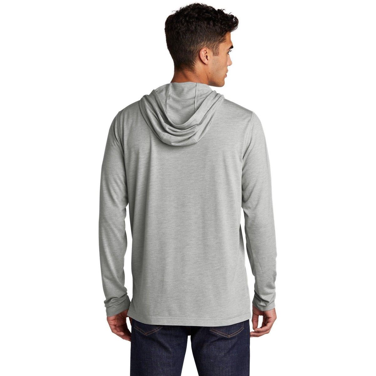 no-logo Sport-Tek PosiCharge Tri-Blend Wicking Long Sleeve Hoodie-Hoodies-Sport-Tek-Thread Logic