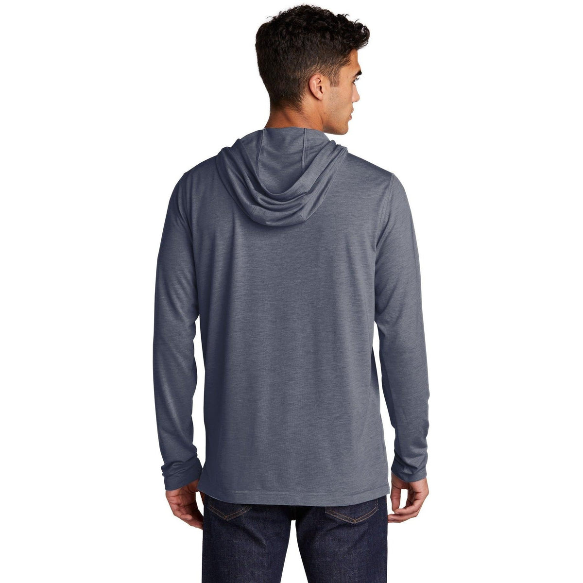 no-logo Sport-Tek PosiCharge Tri-Blend Wicking Long Sleeve Hoodie-Hoodies-Sport-Tek-Thread Logic