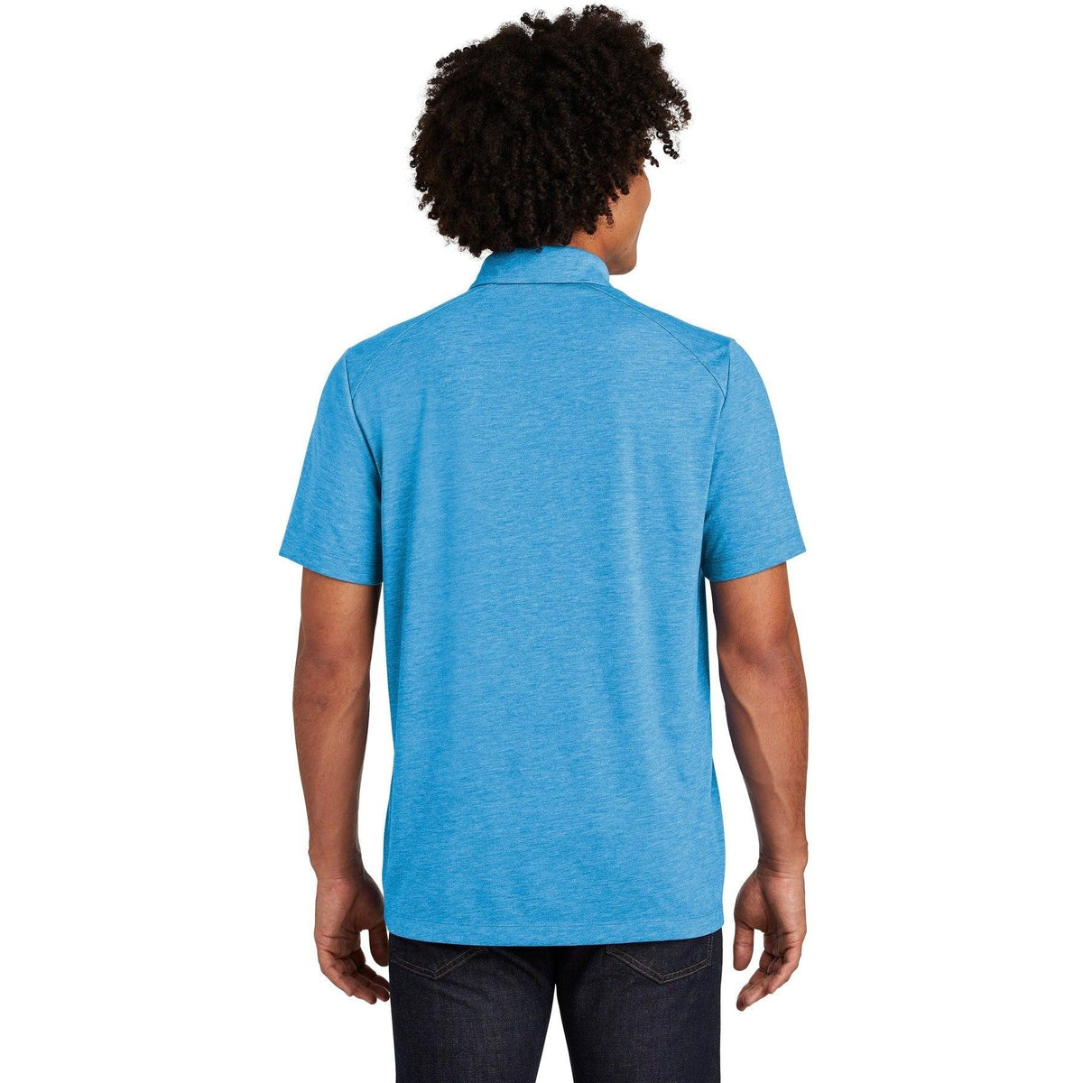no-logo Sport-Tek PosiCharge Tri-Blend Wicking Polo-Regular-Sport-Tek-Thread Logic