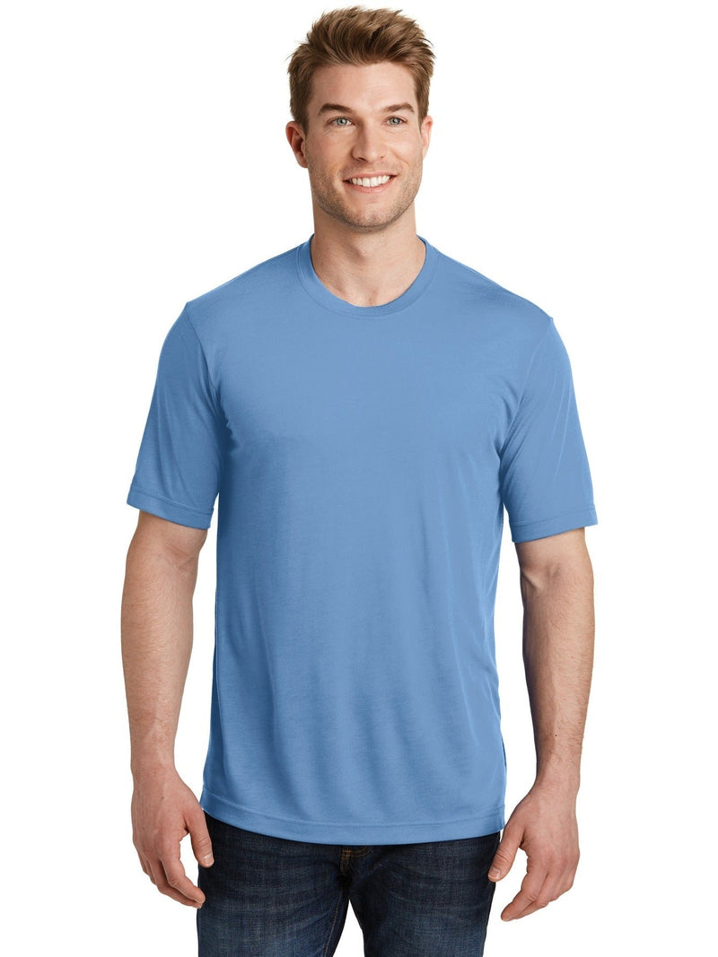  Sport-Tek Posicharge Competitor Cotton Touch Tee-Regular-Sport-Tek-Carolina Blue-S-Thread Logic