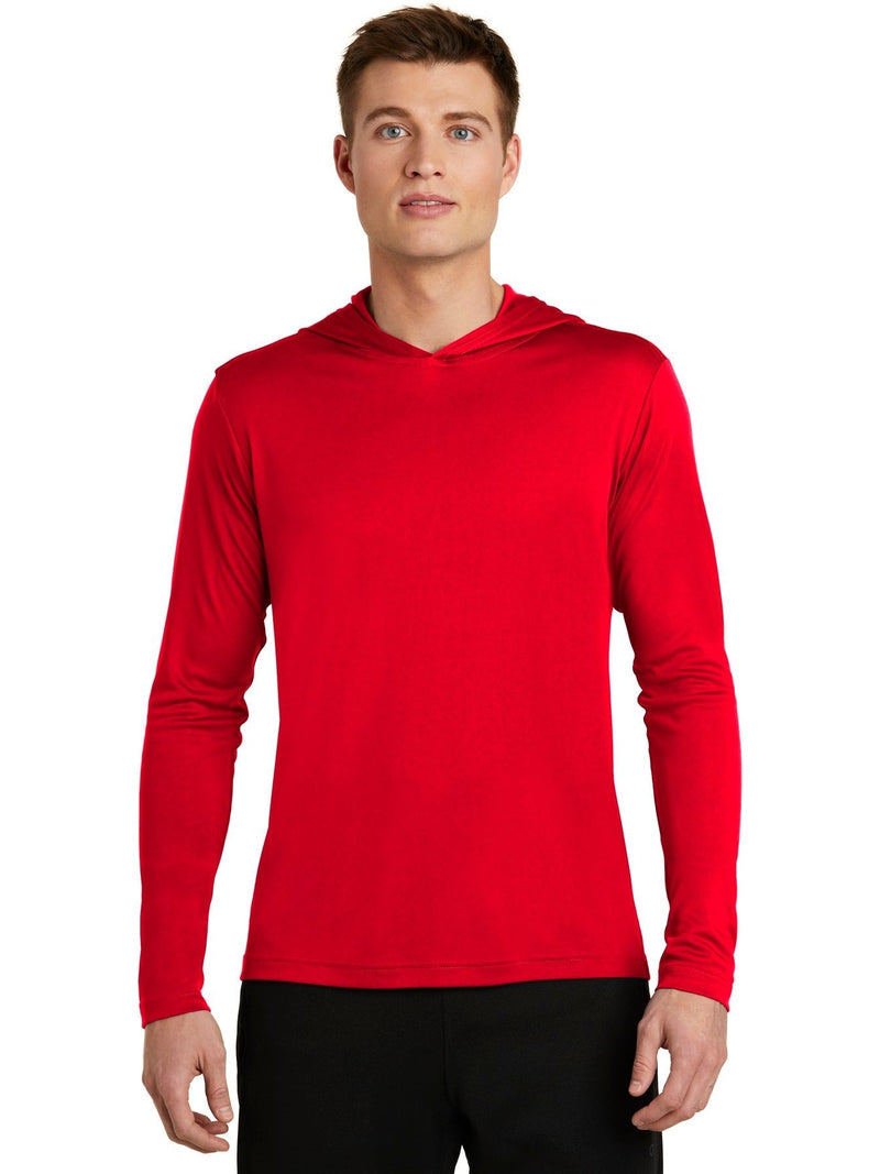  Sport-Tek Posicharge Competitor Hooded Pullover-Regular-Sport-Tek-True Red-S-Thread Logic