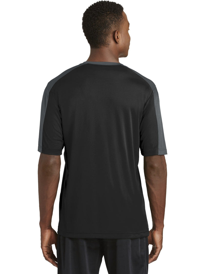 no-logo Sport-Tek Posicharge Competitor Sleeve-Blocked Tee-Regular-Sport-Tek-Thread Logic