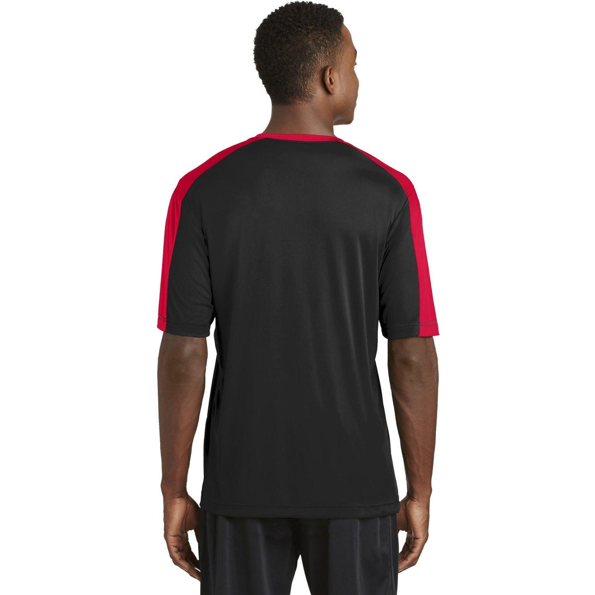no-logo Sport-Tek Posicharge Competitor Sleeve-Blocked Tee-Regular-Sport-Tek-Thread Logic