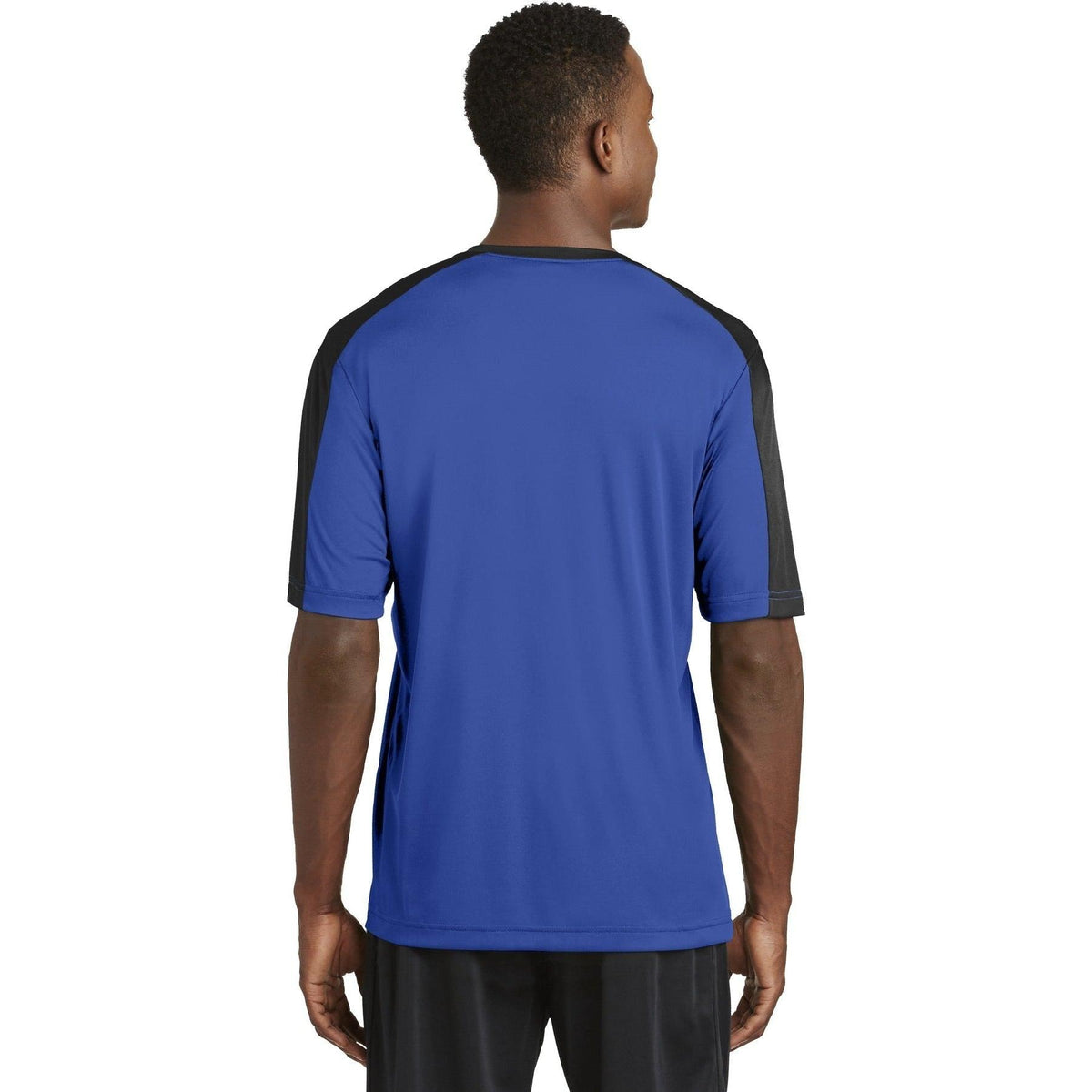 no-logo Sport-Tek Posicharge Competitor Sleeve-Blocked Tee-Regular-Sport-Tek-Thread Logic