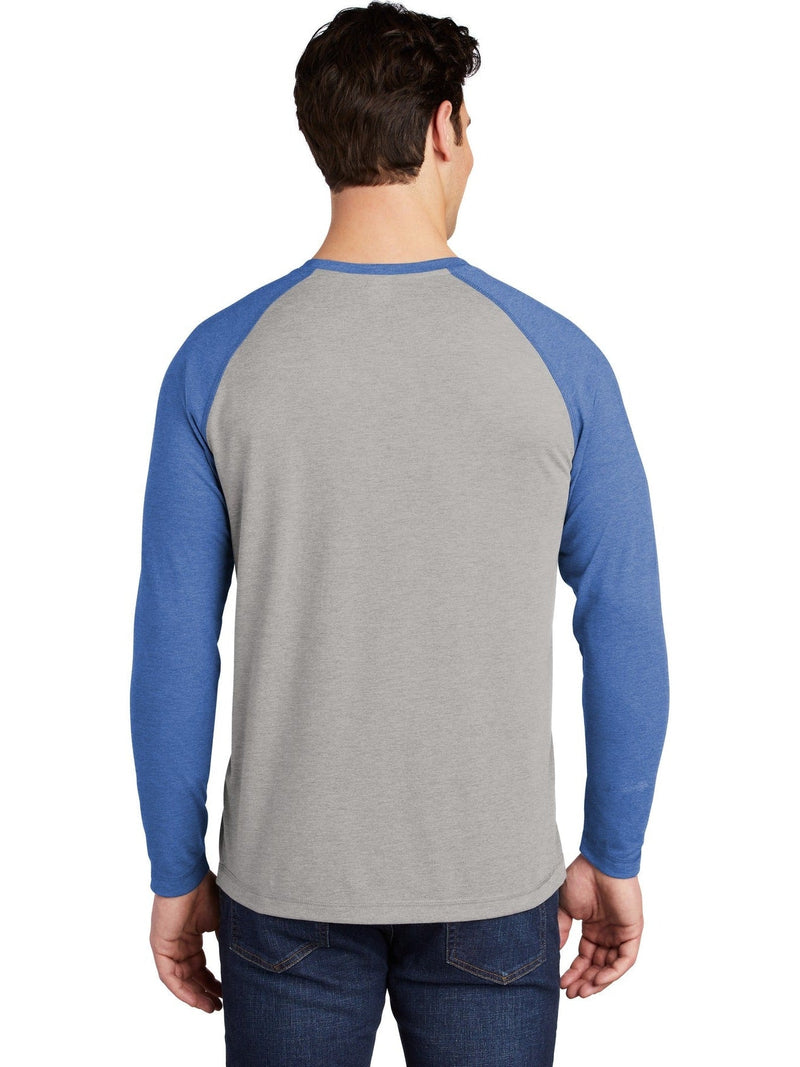 no-logo Sport-Tek Posicharge Long Sleeve Tri-Blend Wicking Raglan Tee-Regular-Sport-Tek-Thread Logic