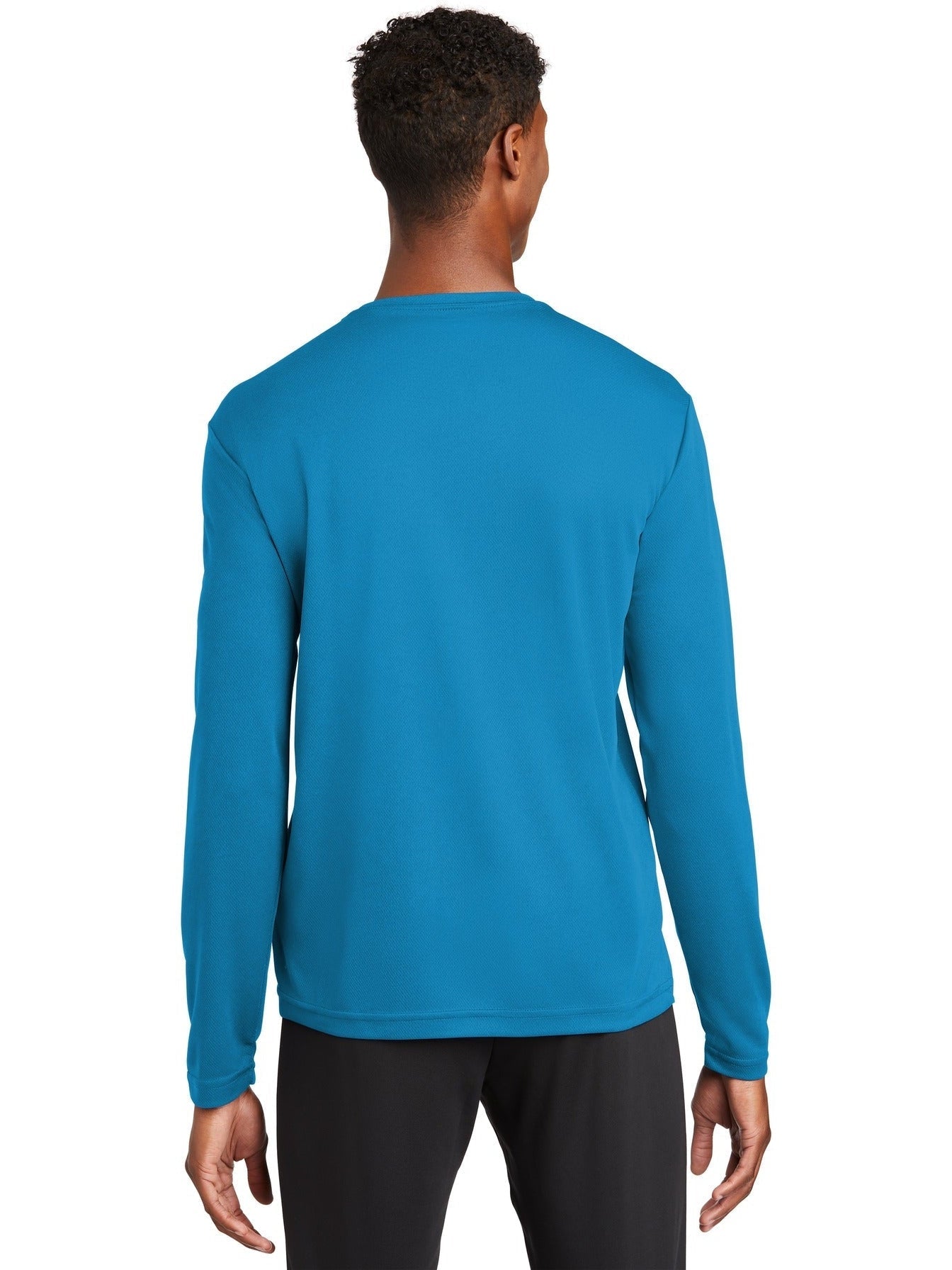 no-logo Sport-Tek Posicharge Racermesh Long Sleeve Tee-Regular-Sport-Tek-Thread Logic