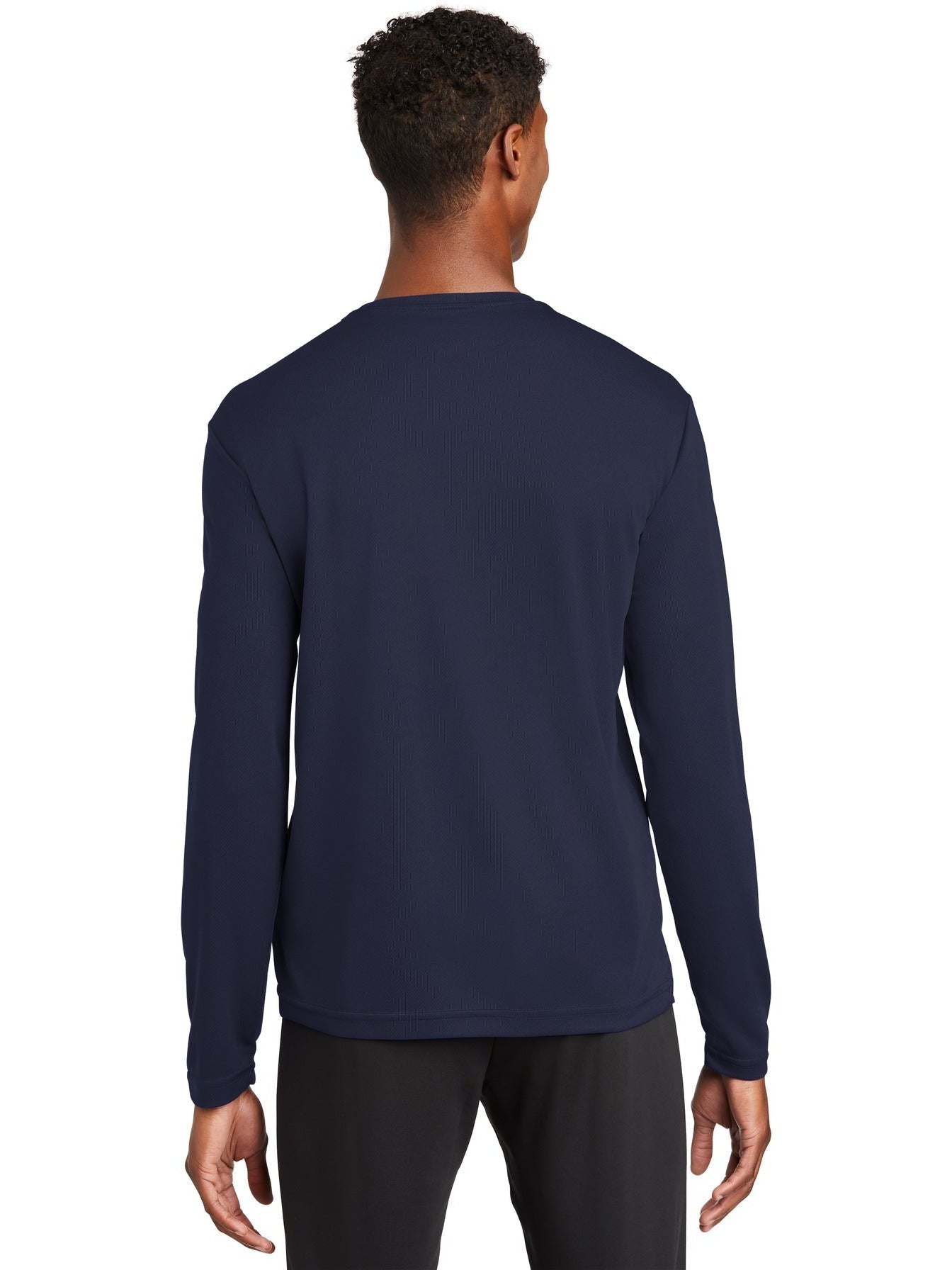 no-logo Sport-Tek Posicharge Racermesh Long Sleeve Tee-Regular-Sport-Tek-Thread Logic