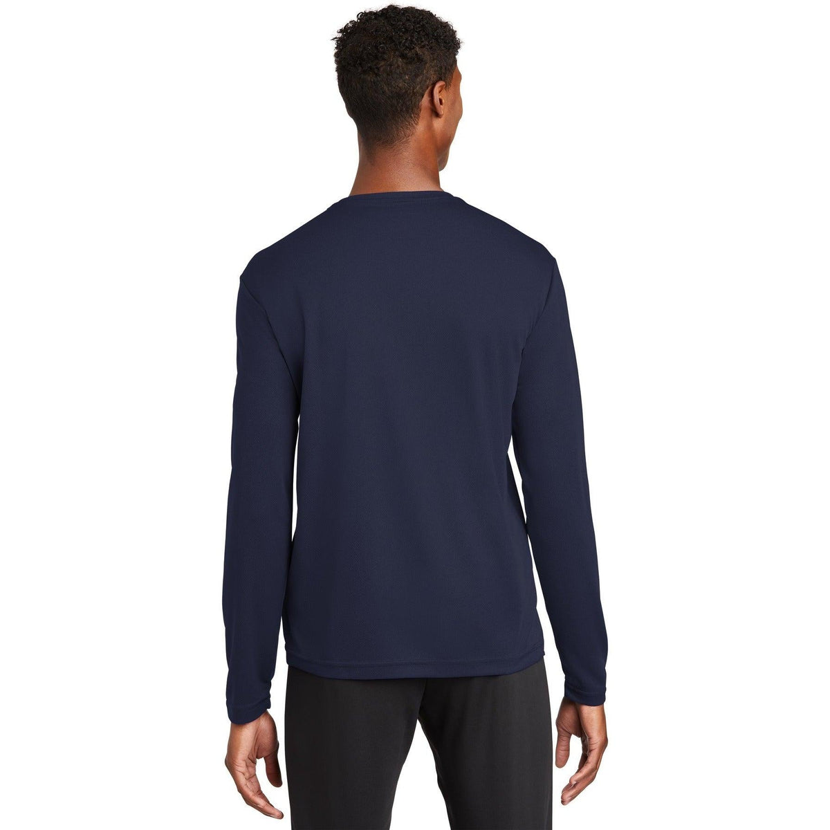 no-logo Sport-Tek Posicharge Racermesh Long Sleeve Tee-Regular-Sport-Tek-Thread Logic