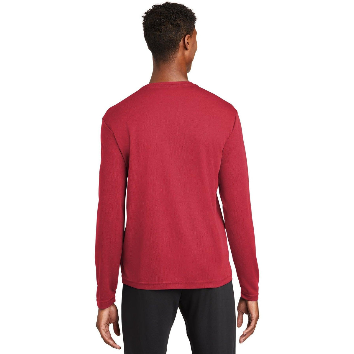 no-logo Sport-Tek Posicharge Racermesh Long Sleeve Tee-Regular-Sport-Tek-Thread Logic