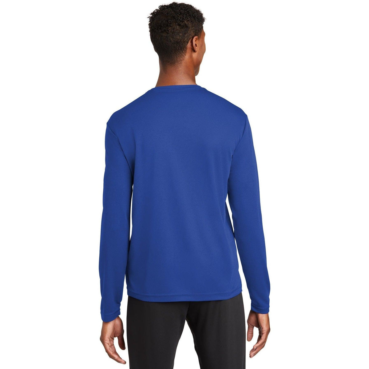no-logo Sport-Tek Posicharge Racermesh Long Sleeve Tee-Regular-Sport-Tek-Thread Logic