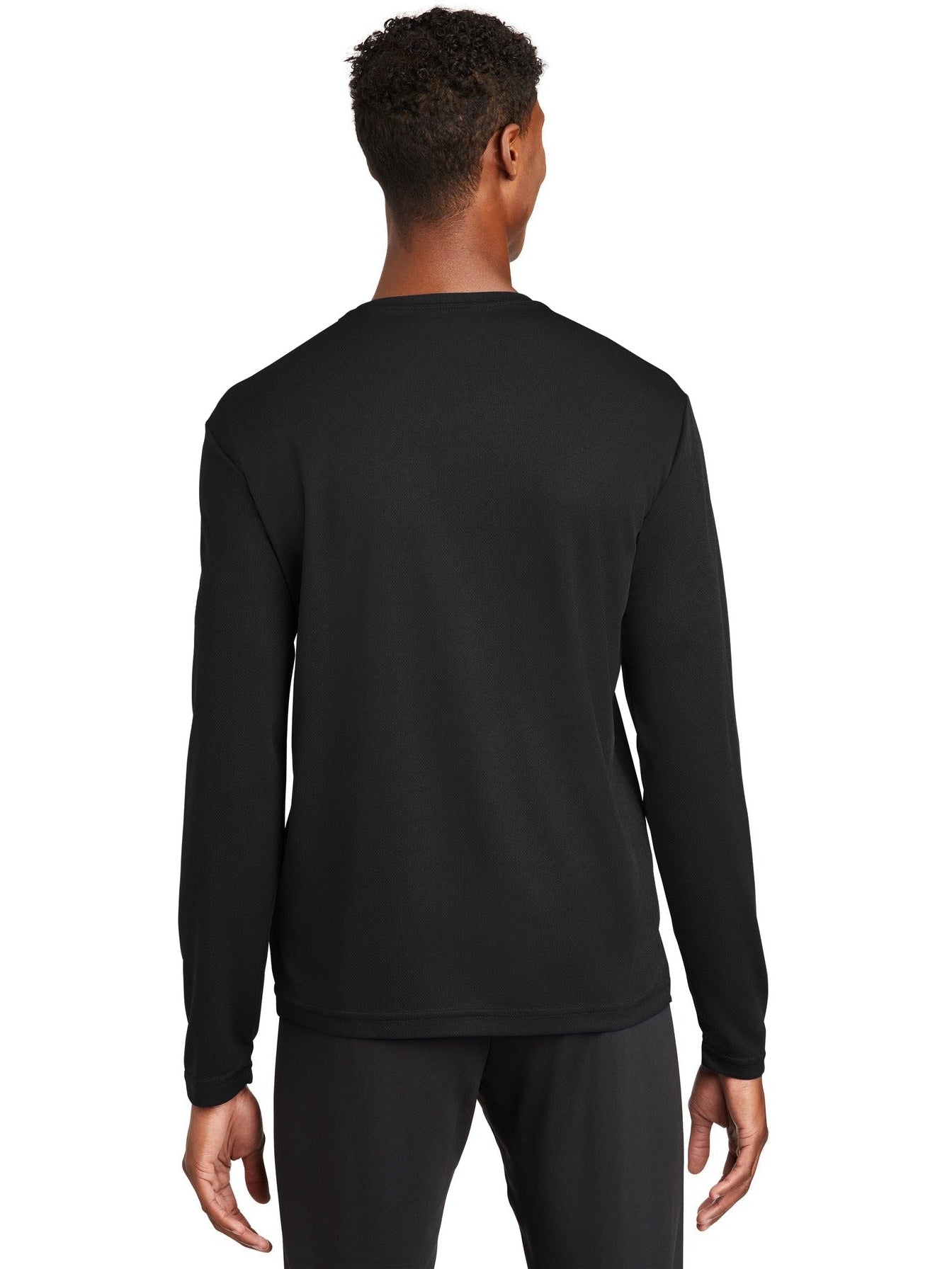 no-logo Sport-Tek Posicharge Racermesh Long Sleeve Tee-Regular-Sport-Tek-Thread Logic