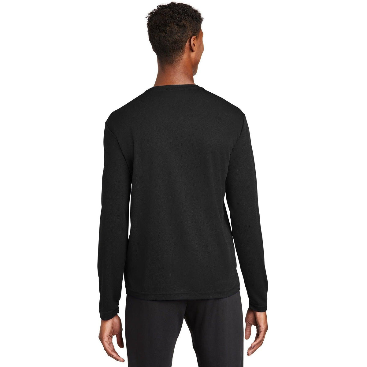 no-logo Sport-Tek Posicharge Racermesh Long Sleeve Tee-Regular-Sport-Tek-Thread Logic