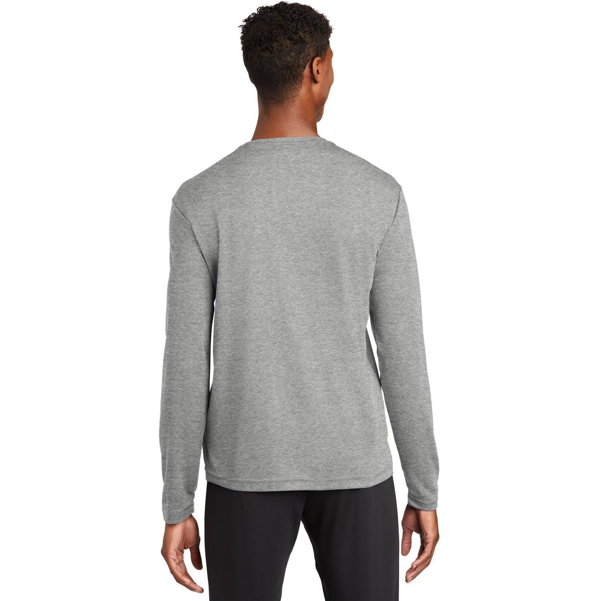 no-logo Sport-Tek Posicharge Racermesh Long Sleeve Tee-Regular-Sport-Tek-Thread Logic