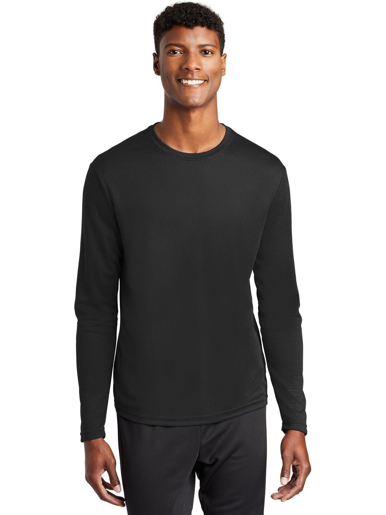 Sport Tek ST340LS T-Shirt with Custom Embroidery