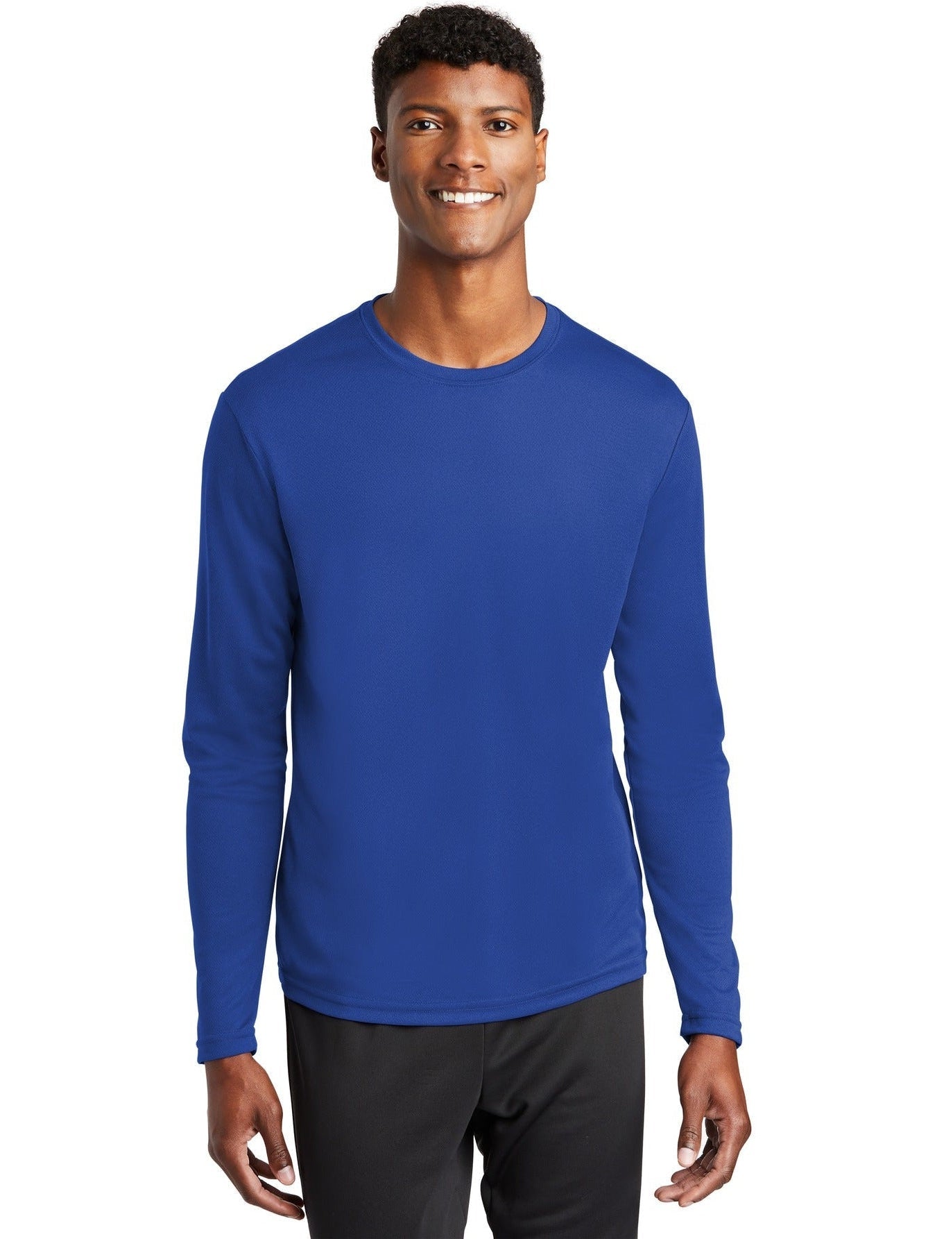 Sport Tek ST340LS T-Shirt with Custom Embroidery