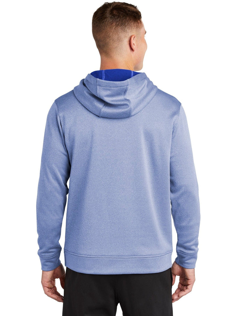 no-logo Sport-Tek Posicharge Sport-Wick Heather Fleece Hooded Pullover-Regular-Sport-Tek-Thread Logic