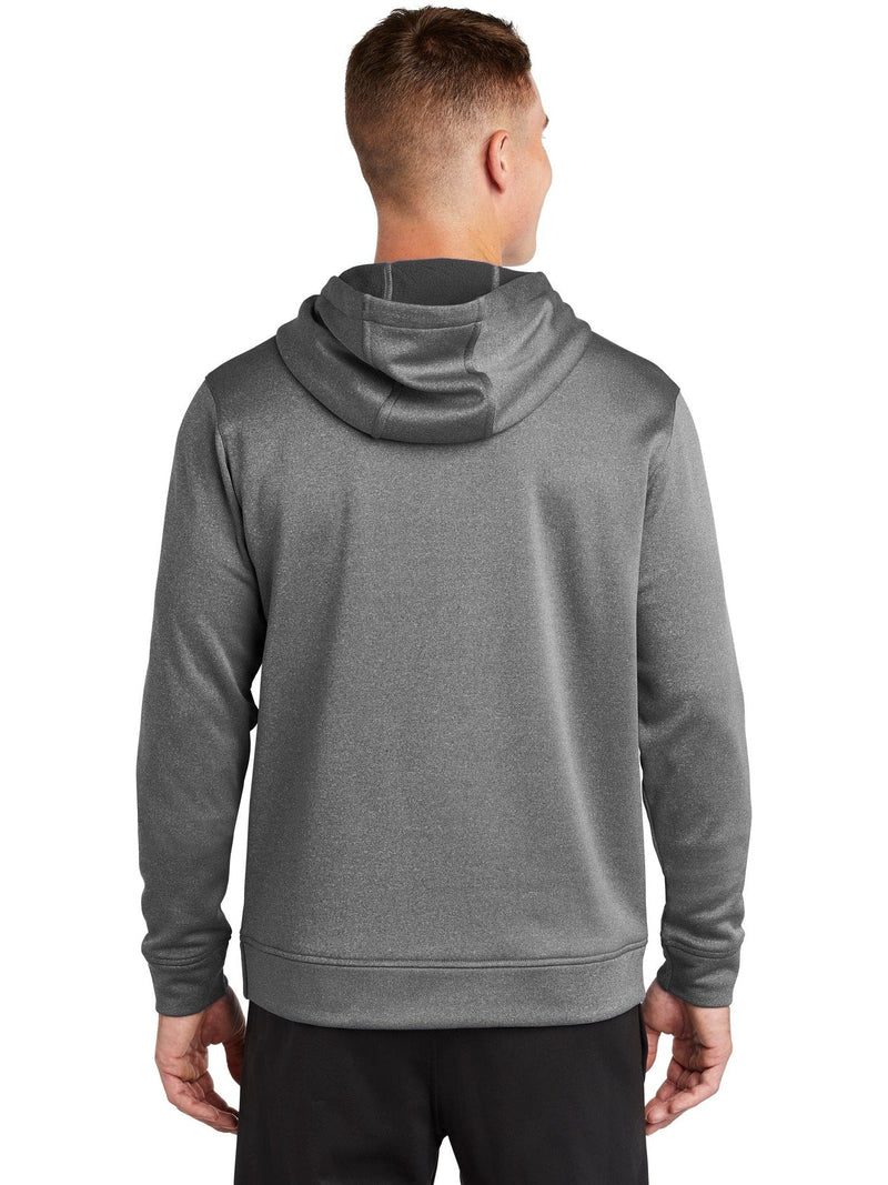 no-logo Sport-Tek Posicharge Sport-Wick Heather Fleece Hooded Pullover-Regular-Sport-Tek-Thread Logic