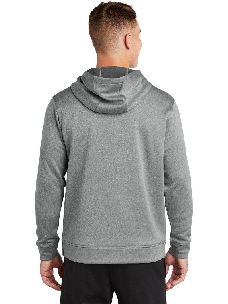 no-logo Sport-Tek Posicharge Sport-Wick Heather Fleece Hooded Pullover-Regular-Sport-Tek-Thread Logic