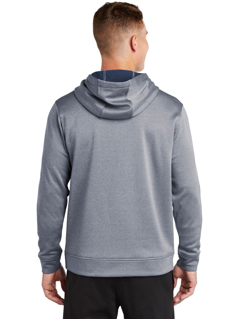 no-logo Sport-Tek Posicharge Sport-Wick Heather Fleece Hooded Pullover-Regular-Sport-Tek-Thread Logic