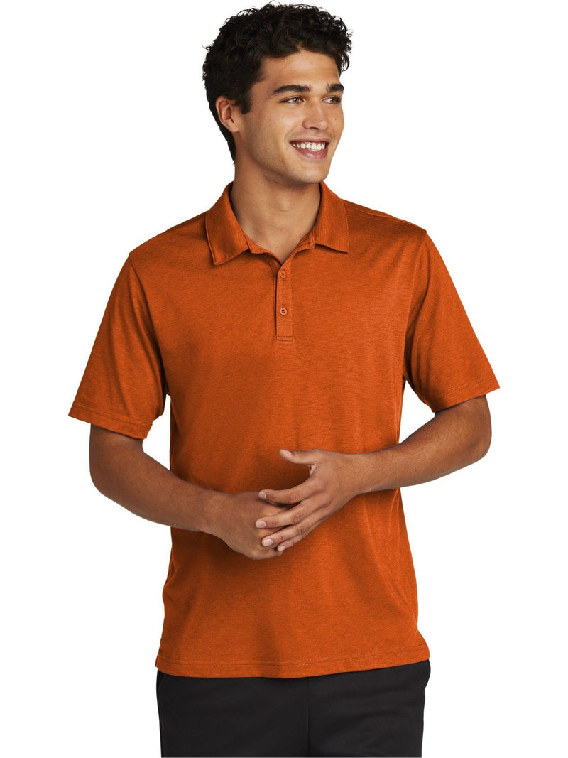  Sport-Tek Posicharge Strive Polo-Regular-Sport-Tek-Texas Orange-S-Thread Logic