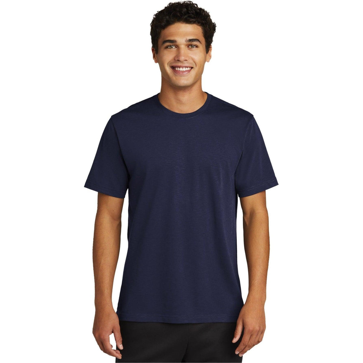 no-logo  Sport-Tek Posicharge Strive Tee-Regular-Sport-Tek-True Navy-S-Thread Logic