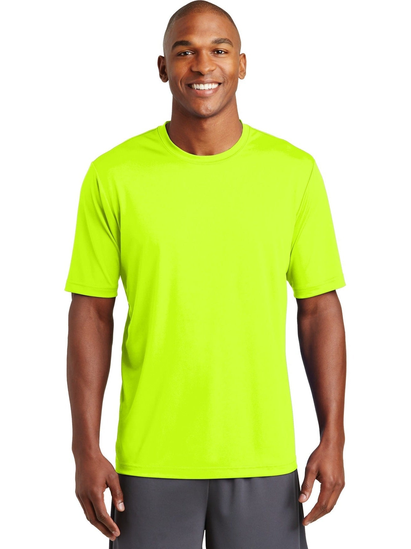  Sport-Tek Posicharge Tough Tee-Regular-Sport-Tek-Neon Yellow-S-Thread Logic