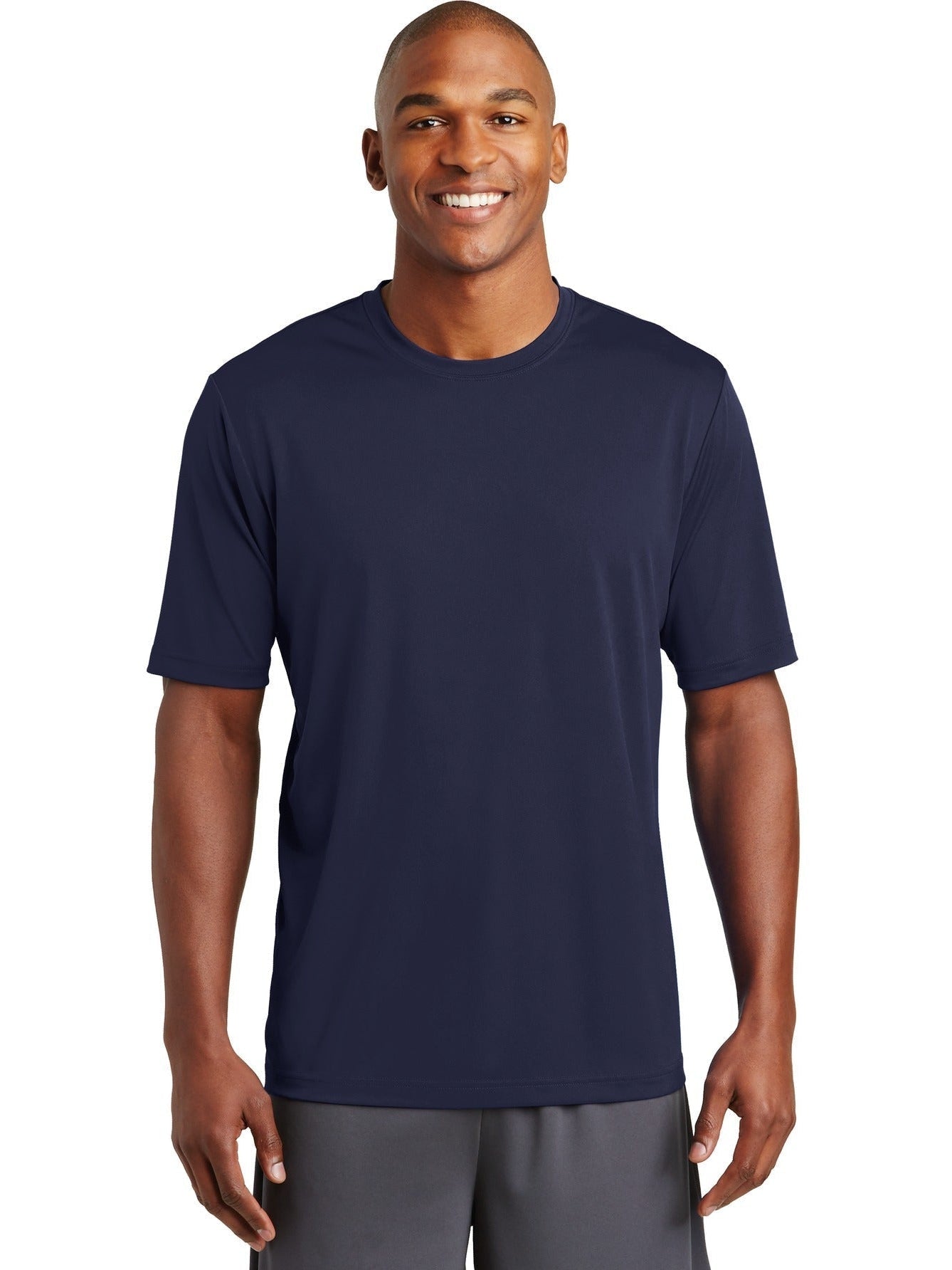  Sport-Tek Posicharge Tough Tee-Regular-Sport-Tek-True Navy-S-Thread Logic
