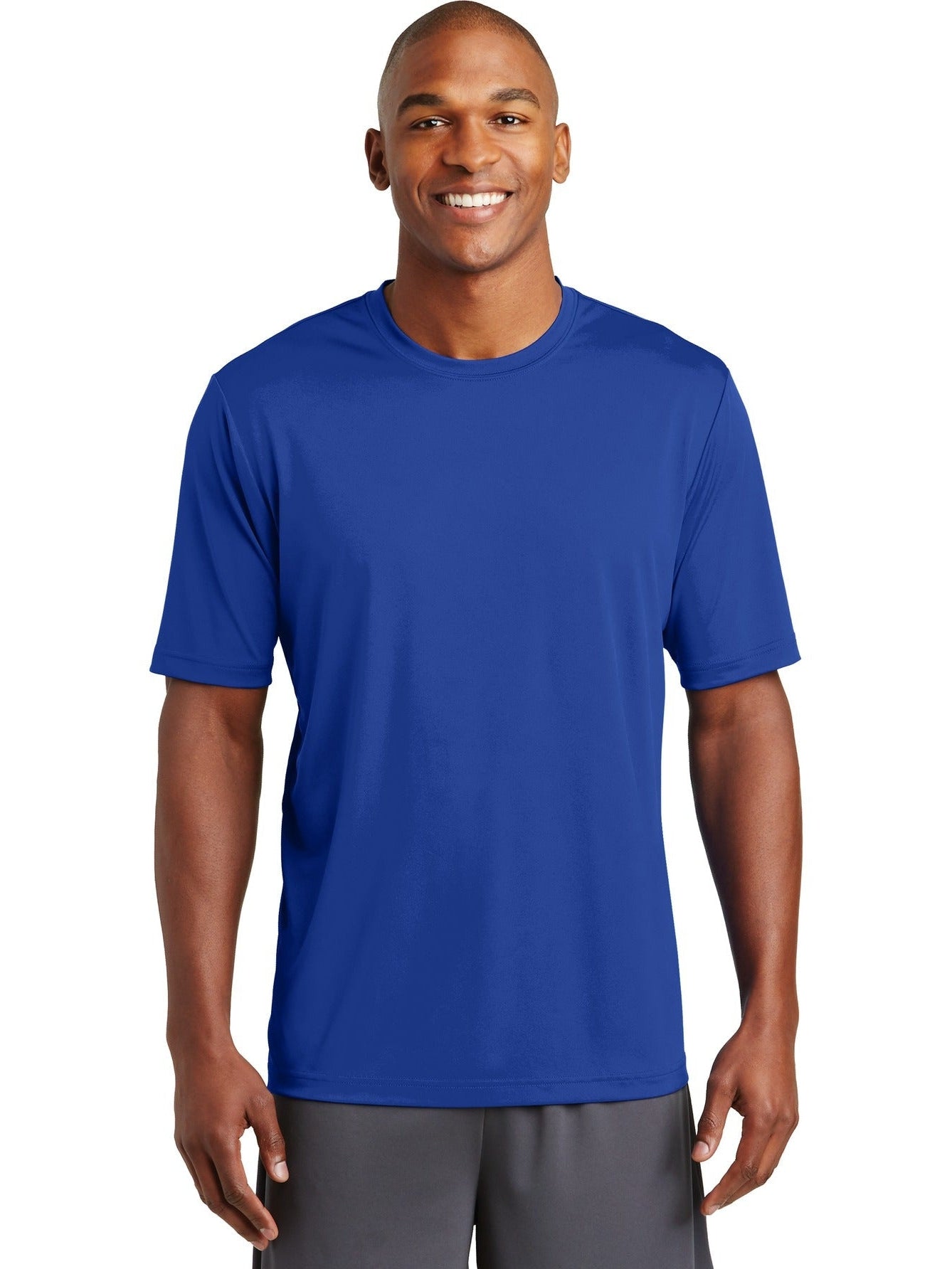 Sport-Tek Posicharge Tough Tee-Regular-Sport-Tek-True Royal-S-Thread Logic