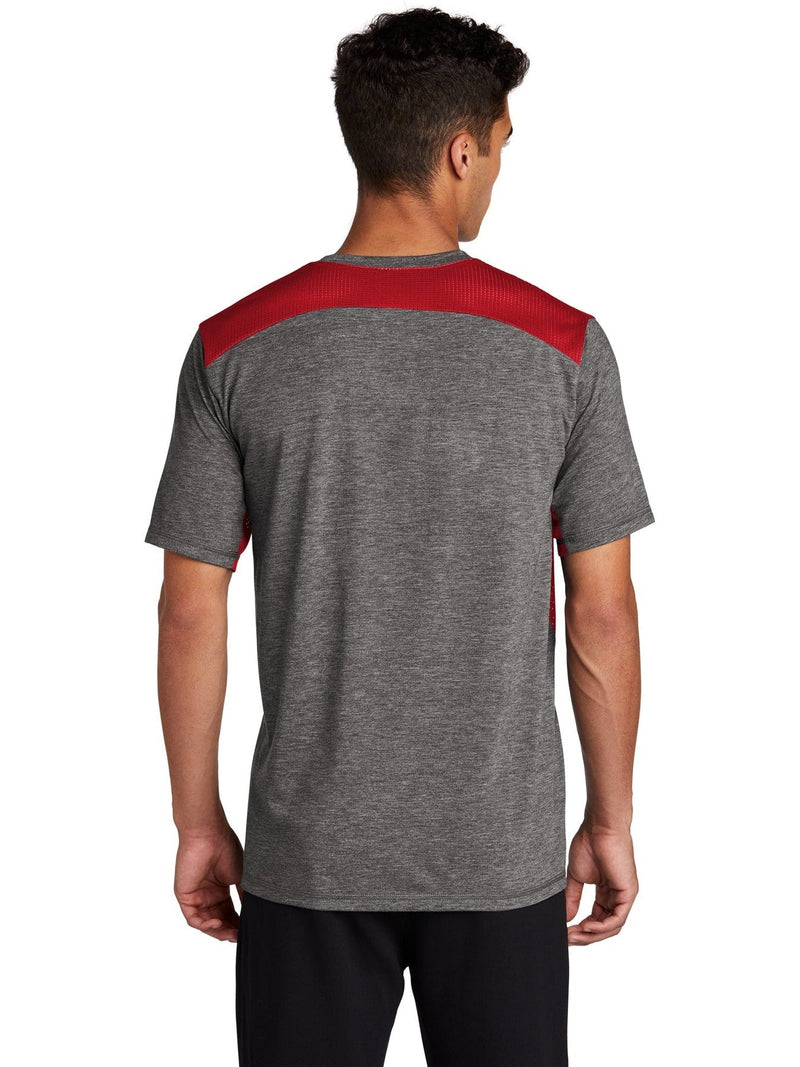 no-logo Sport-Tek Posicharge Tri-Blend Wicking Draft Tee-Regular-Sport-Tek-Thread Logic