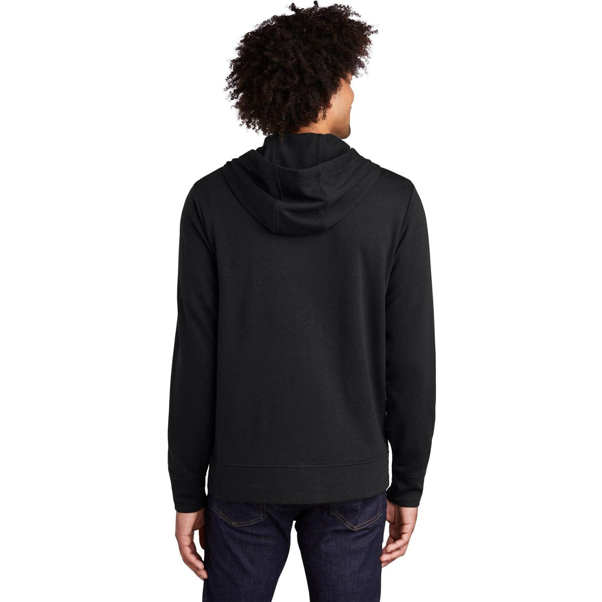 no-logo Sport-Tek Posicharge Tri-Blend Wicking Fleece Full-Zip Hooded Jacket-Regular-Sport-Tek-Thread Logic