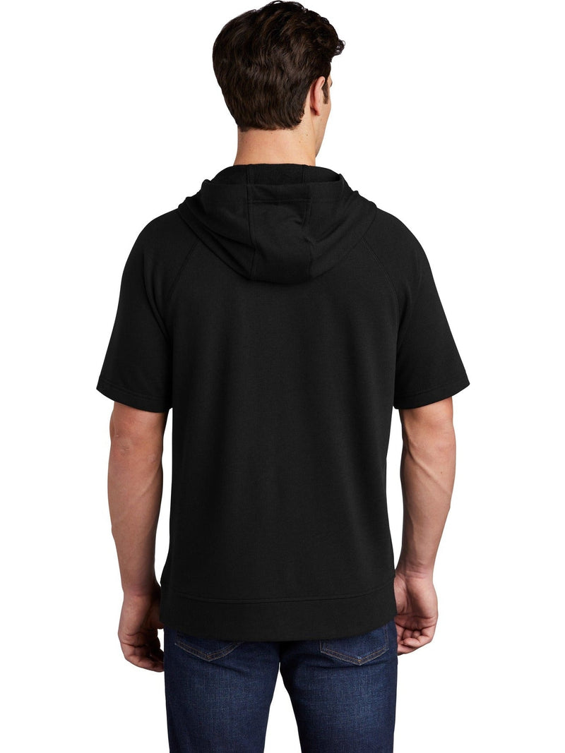 no-logo Sport-Tek Posicharge Tri-Blend Wicking Fleece Short Sleeve Hooded Pullover-Regular-Sport-Tek-Thread Logic